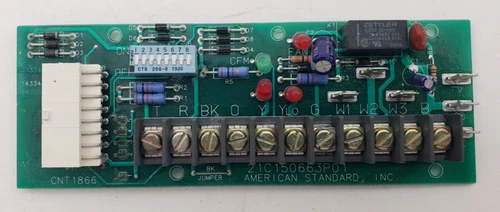 Trane / American Standard Air Handler Control Board CNT1866 21C150663P01