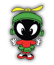 Looney Tunes Marvin The Martian Sticker