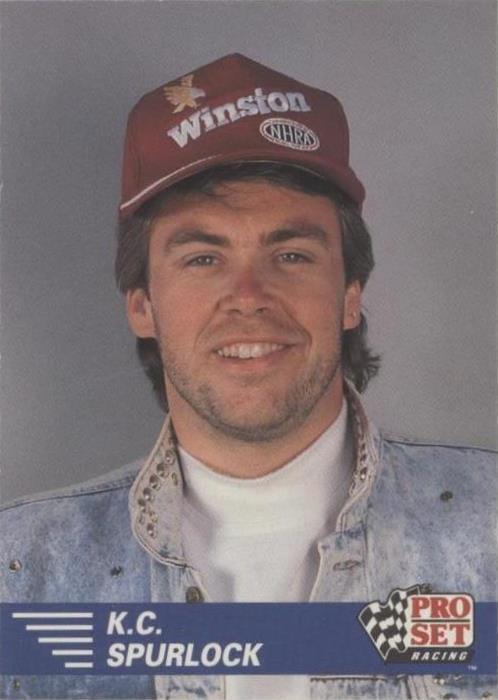 1991 Pro Set NHRA Racing - K.C. Spurlock #22 - 1 of 1