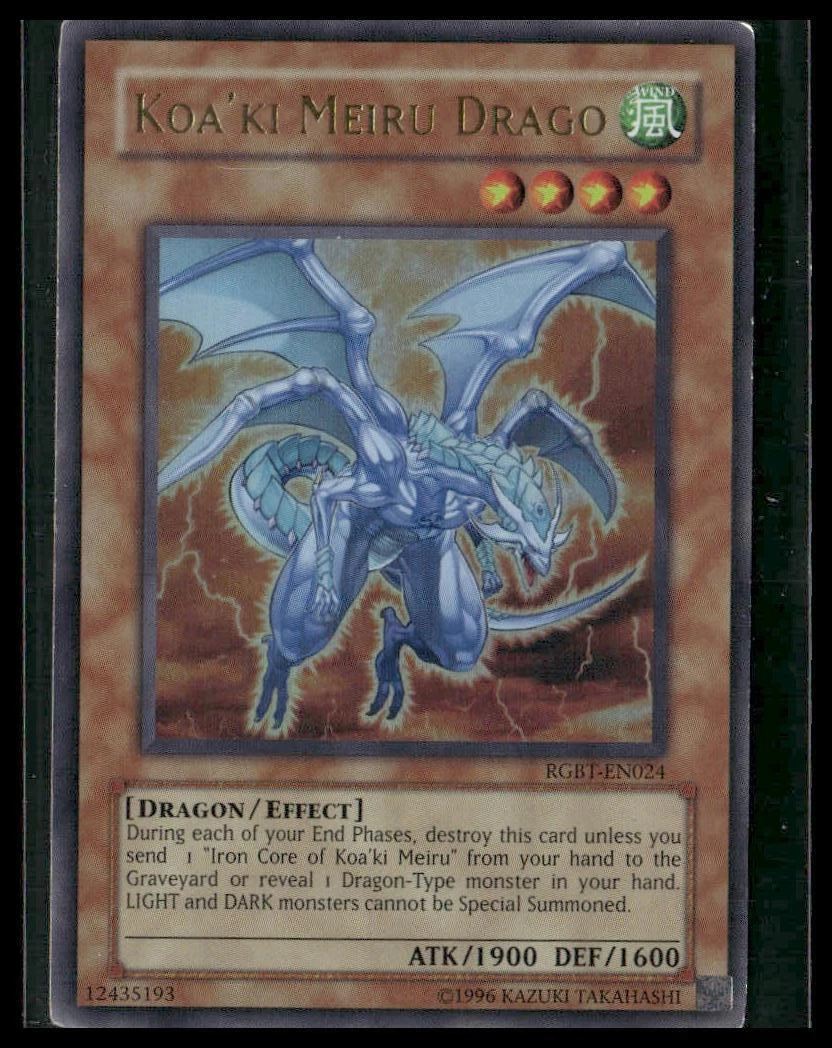 Koa'ki Meiru Drago RGBT-EN024 Raging Battle for sale | eBay