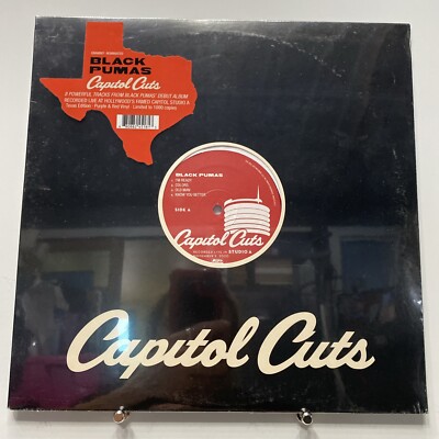 BLACK PUMAS ''Capitol Cuts'' Texas Edition Purple/Red Colored 12'' Vinyl LP RBJ