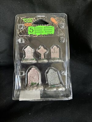 Lemax Spooky Town Tombstones