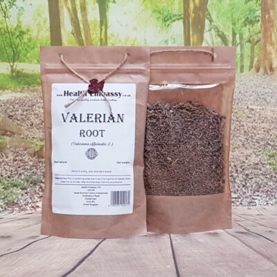 Baldrianwurzel (Valeriana officinalis L) Health Embassy 100% natürlicher Kräutertee