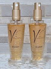 VANDERBILT "V" THE VIBRANT SCENT PARFUM SPRAY 0.8 FL.OZ EACH SET OF 2 TESTER NEW