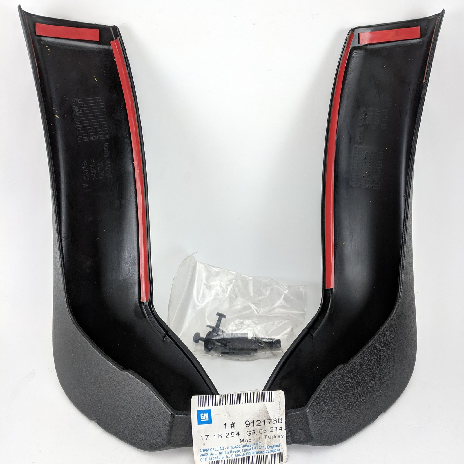 Genuine OPEL Vauxhall CORSA C Front Mud Flaps Splash Guards GM 