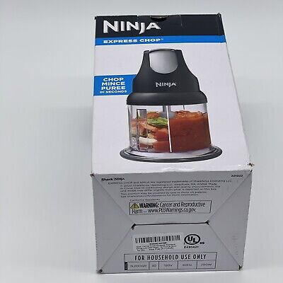 Ninja Food Chopper Express Chop with 200-Watt 16-Ounce Bowl for