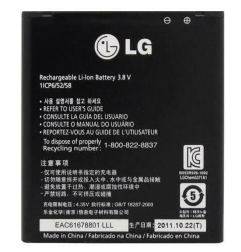 NEW OEM LG BL-49KH Optimus 4G LTE P936 Spectrum VS920 Nitro HD P930 Battery - Imagem 3 de 4