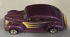 1982 Hot Wheels Purple 40's FORD 2 DOOR - RARE - Loose - Malaysia