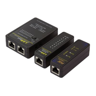 LogiLink Kabeltester Netzwerk Tester LAN PoE Finder RJ11 RJ12 RJ45 BNC