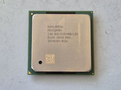 Intel P4 1,8Ghz 400MHz FSB 512KB L2 Cache Sockel PPGA478 CPU (SL63X) REF