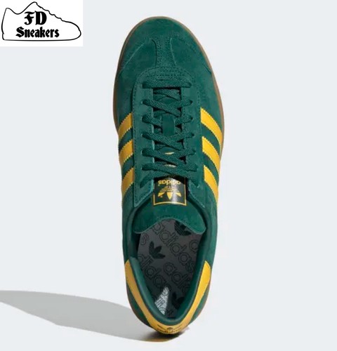 adidas Originals Hamburg Collegiate Green Sneakers GW5752 | eBay
