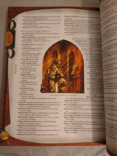 Dungeons and Dragons v.3.5 Compendio Incantesimi Ristampa Copertina Morbida - Foto 4 di 8