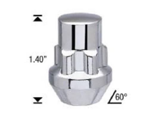 Juego de 4 cerraduras de rueda bellota negras 12x1,5 Honda Accord CR-V HR-V Civic S2000 Foto 2 de 2