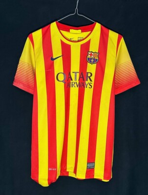 NIKE Barca FC youth jersey dri-fit soccer sz XL 13-15 yrs | eBay