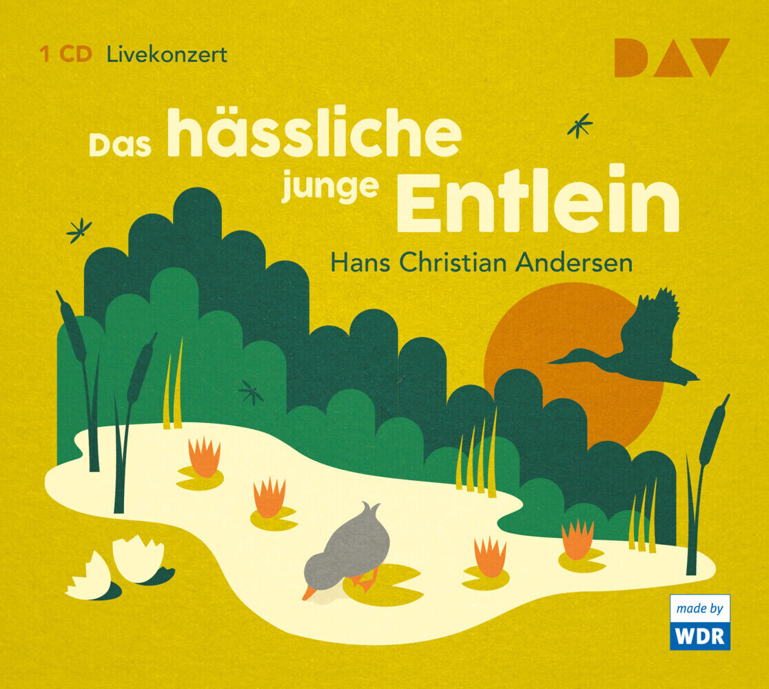 Thumbnail - Das Hässliche Junge Entlein, 1 Audio-cd | Hans Christian Andersen |