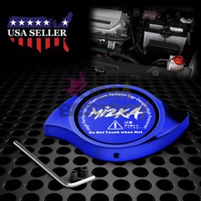 Blue Billet Aluminum Radiator Protector Pressure Cap Cover Car High Performance