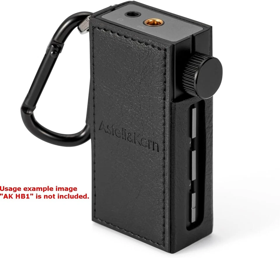 Funda Oficial Astell&Kern "Bluetooth Portátil USB-DAC AK HB1" Negra Foto 3 de 4