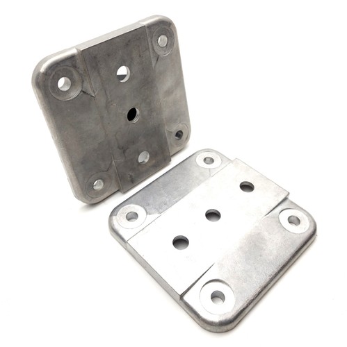 Lot of 2 Bosch 3842516175 Extrusion Base Plate, Feet/Wheels, 135 x 135 x 15mm