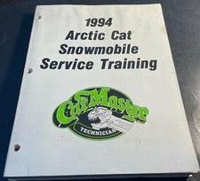 1994 ARCTIC CAT SNOWMOBILE CAT MASTER SERVICE TRAINING MANUAL P/N 2255-011 316 