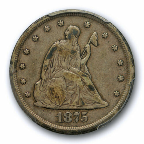 アメリカ 20世紀 コレクション 1875 CC USA CARSON CITY 20 CENT PIECE | eBay