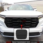 For Honda Pilot 2023-2025 Front Tint Vinyl on Emblem PreCut Dark Smoke ppf Decal (For: Honda Pilot)