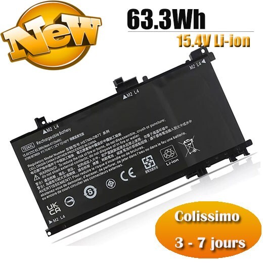 Batterie HP Pavilion 15-BC TE04XL pour PC portable 15-BC200NB 15-BC251NR 15-BC260NZ