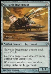 Galvanic Juggernaut Conspiracy #200 Uncommon MTG