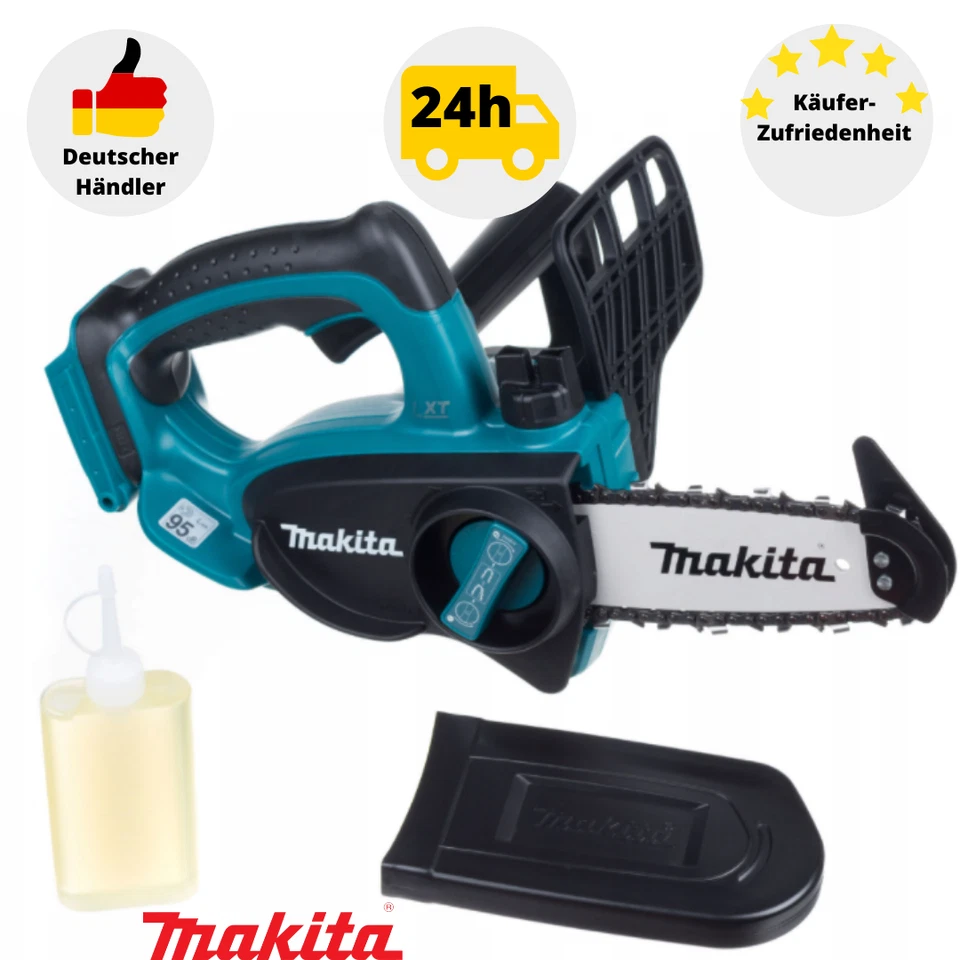 Makita DUC122Z Akku-Kettensäge 18 V Motorsäge Kettensäge Säge Baumpflege Solo - Bild 2 von 4