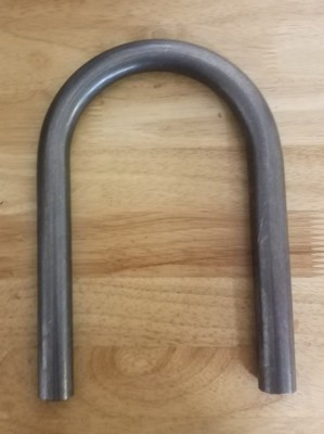 1'' 180° Weld-On Tubular Driveshaft Safety Loop   .120 Steel for Drive Shaft Imca