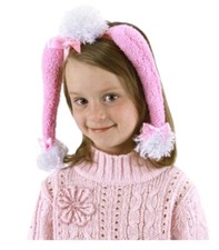 Poodle Set - Ears Tail - Pink/White - Costume Cosplay Accessories - One Size
