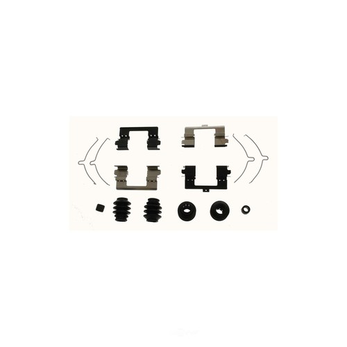 Carlson P815B Front Disc Brake Hardware Kit - CKP815B - View #5