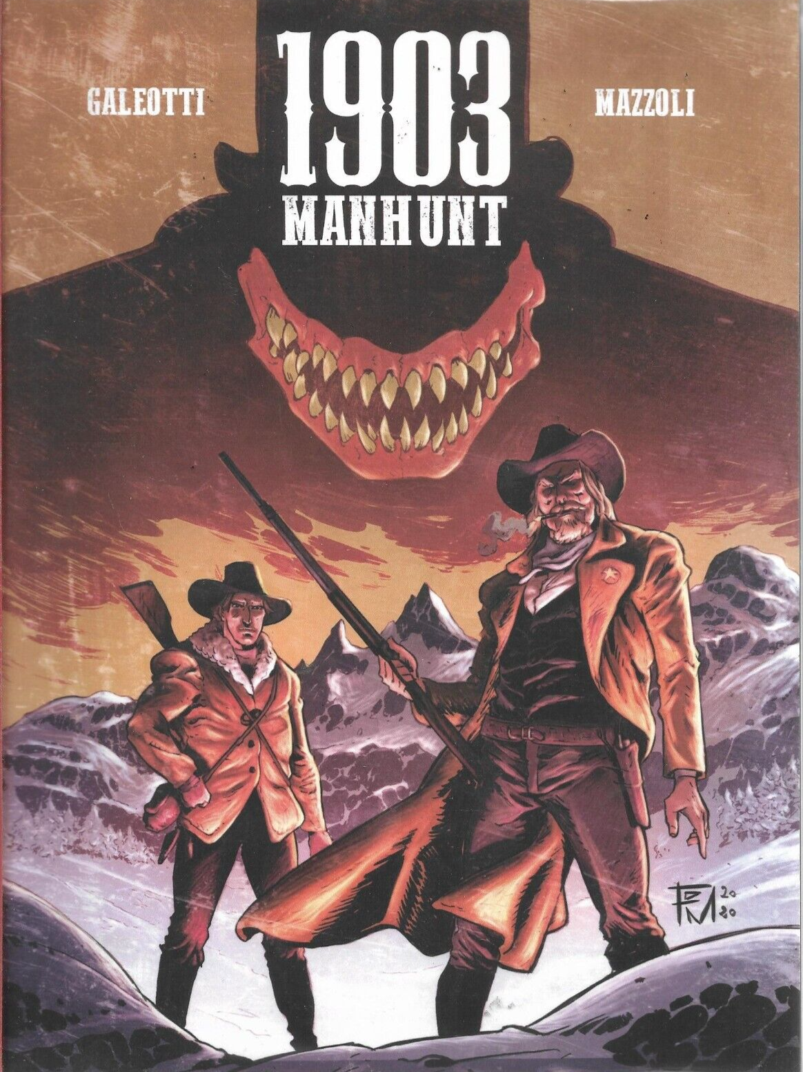 1903 MANHUNT Graphic Novel (S)