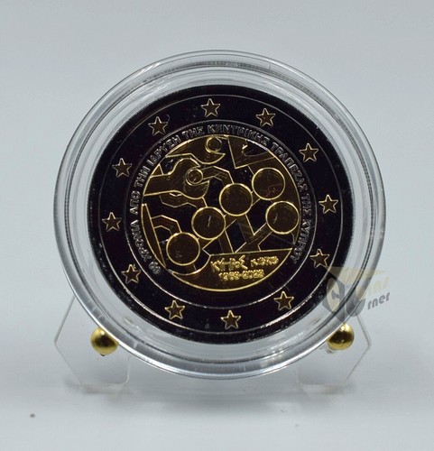 Cyprus 2023 - 60th Anniv. of Central Bank 2 Euro Coin - Golden Enigma Edition - 第 1/4 張圖片