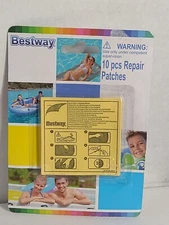 Bestway 10 Pieces Heavy Duty Repair Patches #62068E New (Z)