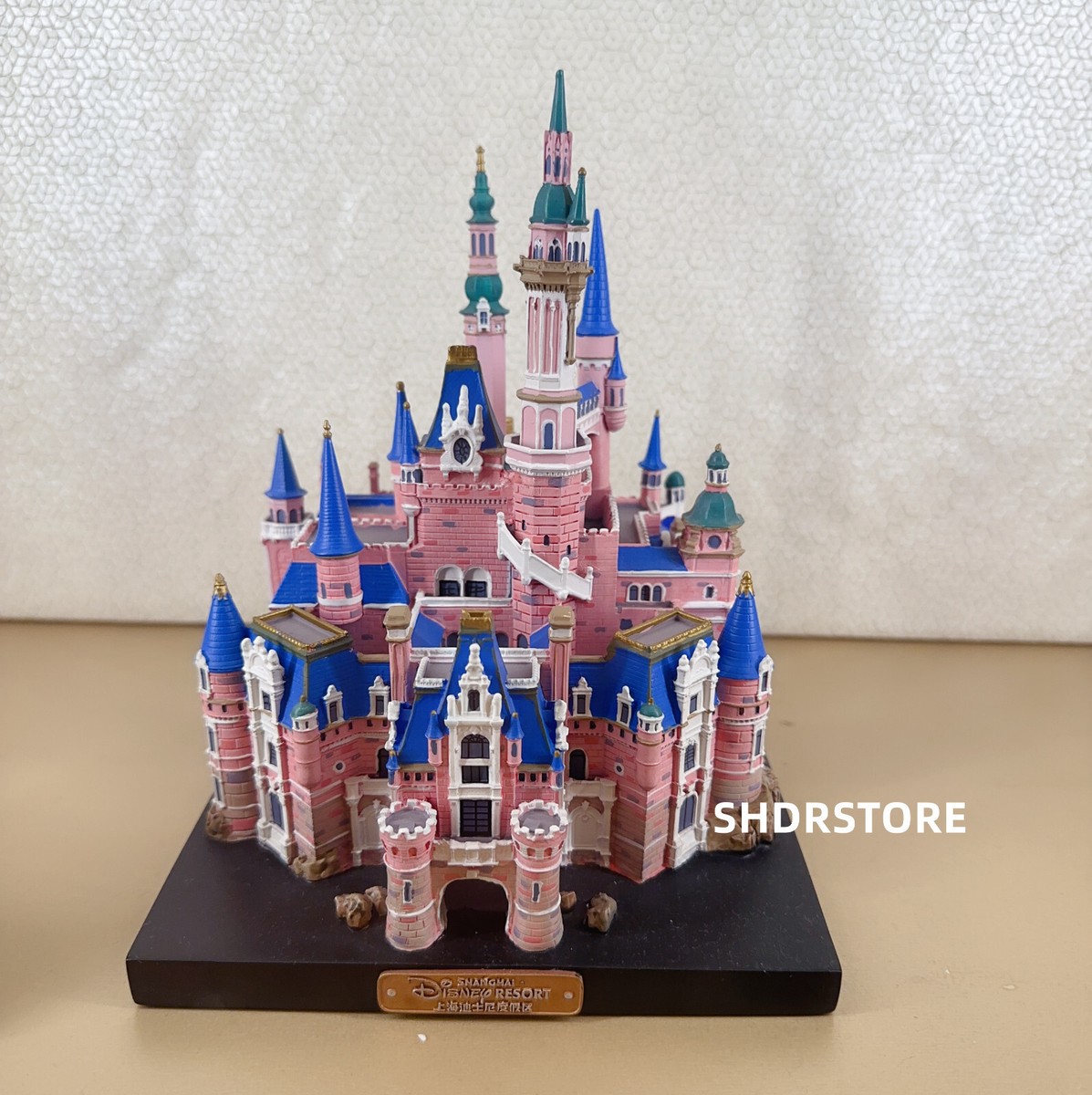 Disney Castle collection decoration Shanghai Disneyland resort