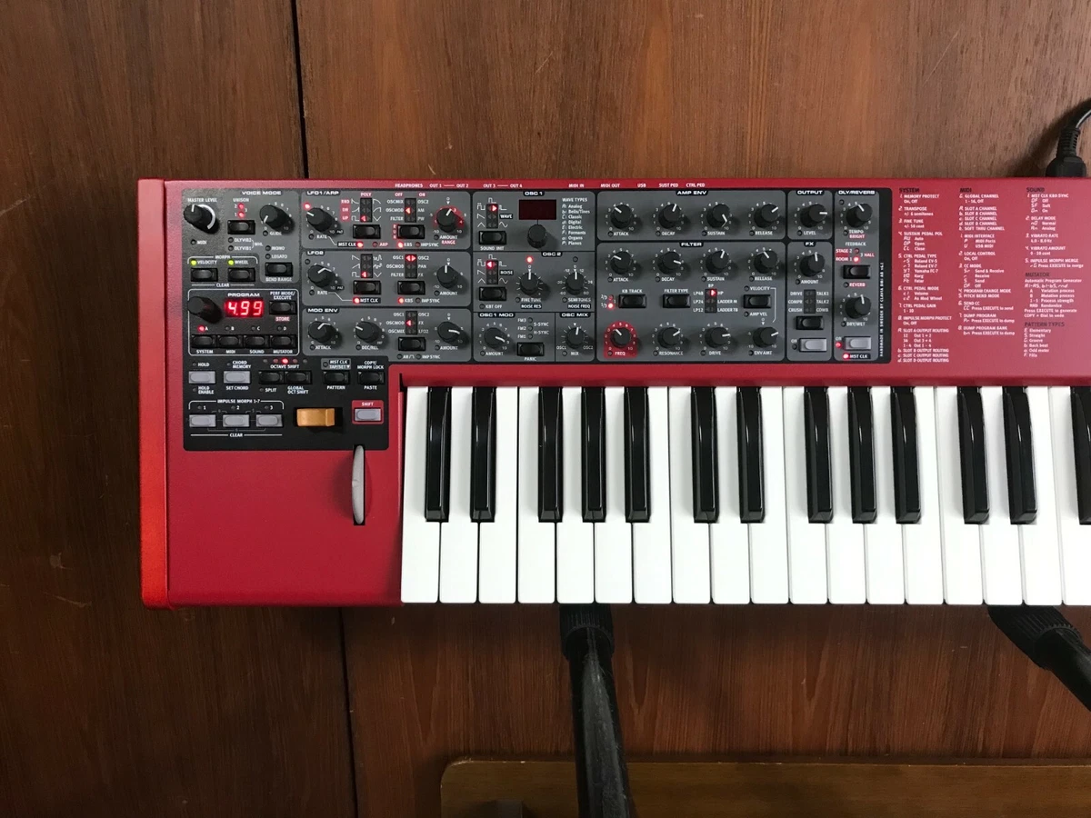 Nord Lead 4 Analog Modeling Synthesizer w/ box