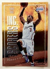 🔥CHRIS PAUL 2012-13 PANINI BRILLIANCE BASKETBALL SCORERS INC. CARD #16🔥
