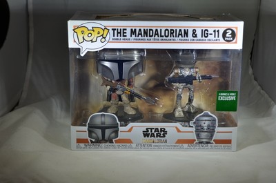Funko Pop The Mandalorian Ig 11 2 Pack Star Wars Barnes Noble