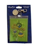 Walt Disney Parks Pin Lanyard Pouch Toy Story The Claw Green Aliens New with Tag