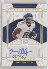 2021 National Treasures Rookie Signatures Holo Gold 5/10 Racey McMath Auto s3g