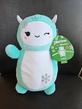 Yollie the 10" Teal Yeti Stuffeed Squishmallows Hugmees Ultra Soft Cuddle Toy