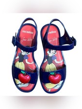 Mini Melissa Disney Snow White sandals Apple Girls size 1