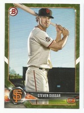 2018 Bowman Prospects Camo Steven Duggar #BP149 San Francisco Giants