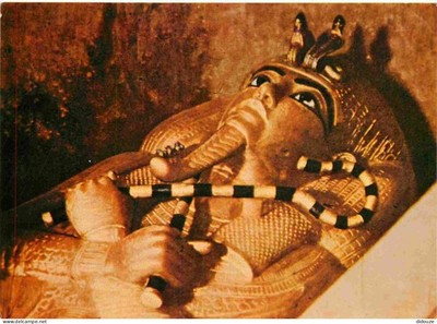 AK - Ägypten - Kairo - Tomb of King Tut-Ankh-Amun No 3 Third Coffin co