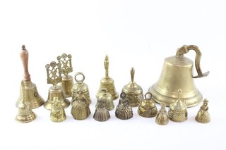 Collection Of Brass Bells 5.8KG