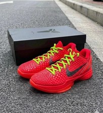 Kobe 6 Protro Reverse Grinch Red FV4921-600 - Men Sz 7-12 - Size US NEW