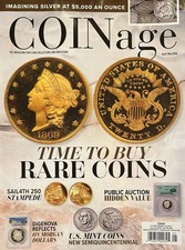 Coinage Magazine April May 2026 Free Shipping