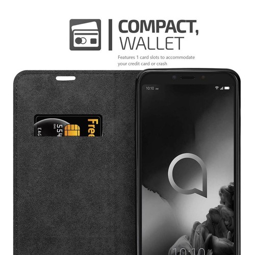 Case for Alcatel 1S 2019 Cover Protection Book Wallet Magnetic Book - Picture 4 of 10