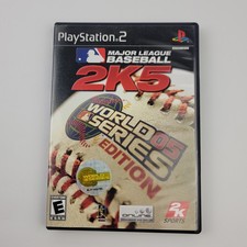 Major League Baseball 2K5 World Series Edition Sony PlayStation 2 PS2 Complete