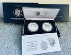 2024 S Morgan and Peace Silver Dollar $1 Reverse Proof Two Coin Set!